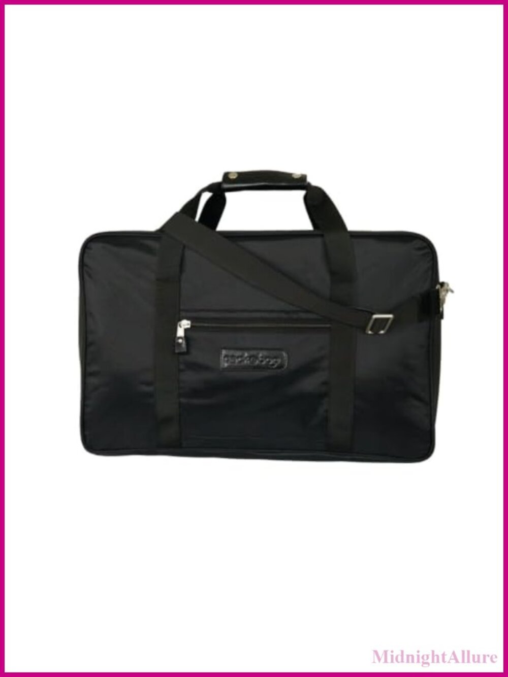 Water-Resistant Nylon Travel Duffel Bag Hanging Organizer Carry-On